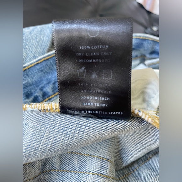 Fear of god 34W indigo blue selvedge denim jeans 4th collection 2015 2nd batch - Picture 15 of 15